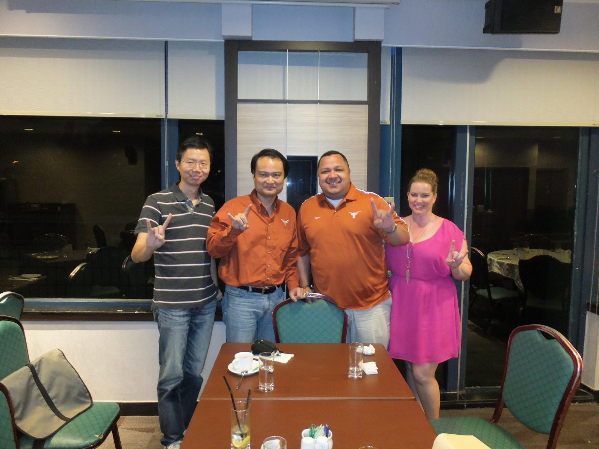 Dinner with Michael Carrizales, Texas Exes Chapter Advisory Board