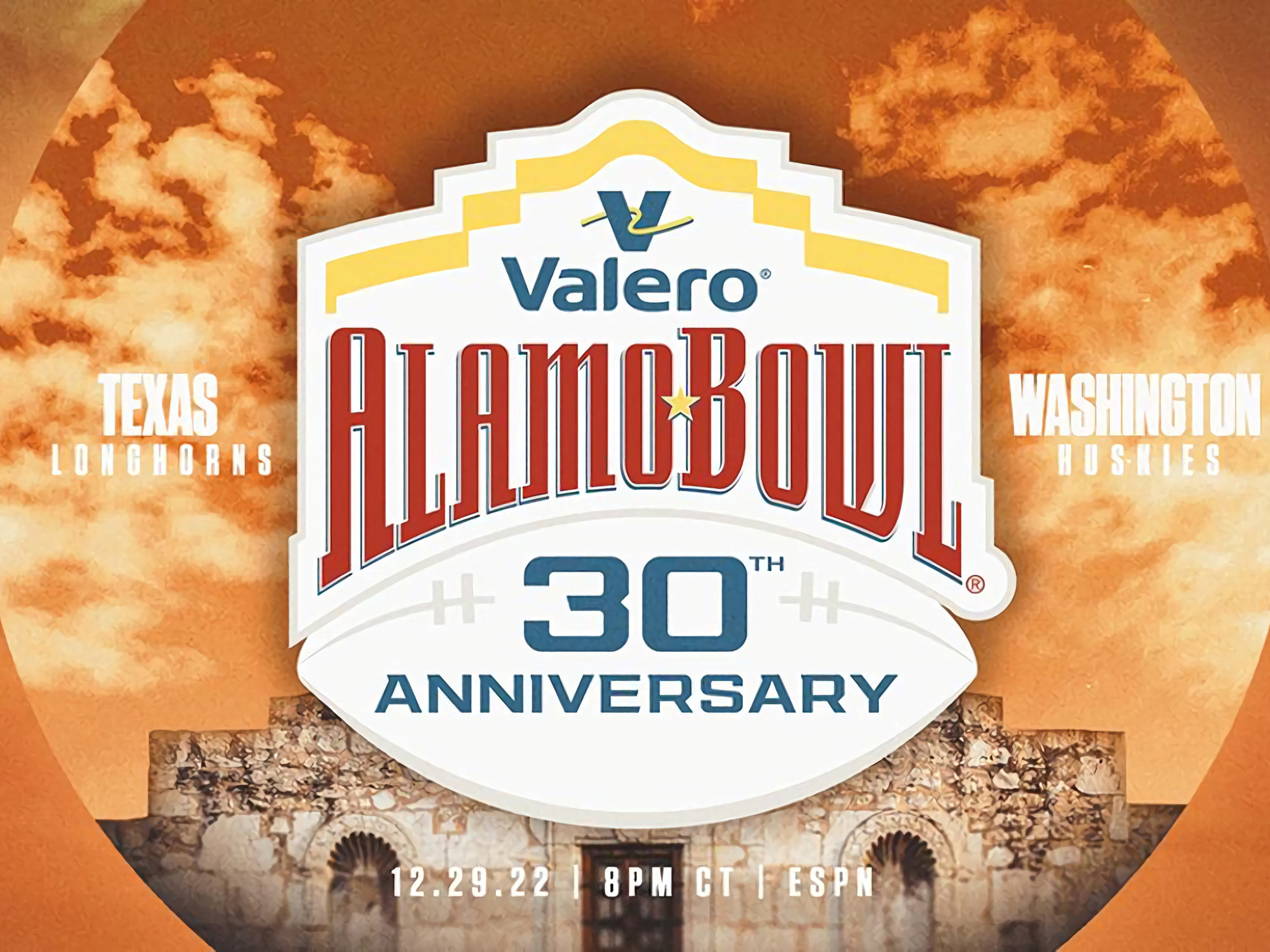 Texas Football Watching Party – Alamo Bowl Washing vs Texas